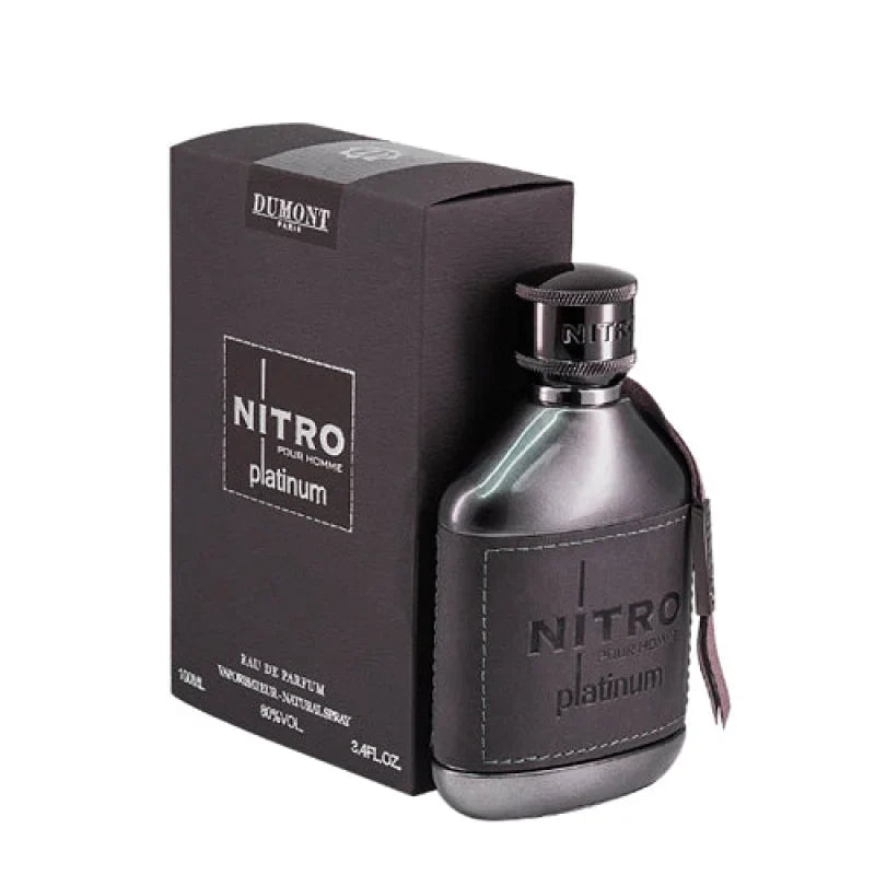 Dumont Men’s Cologne - Unleash Nitro Platinum Eau Intense Orange Blossoms