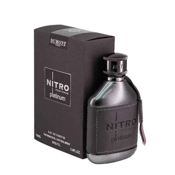 Dumont Men’s Cologne - Unleash Nitro Platinum Eau Intense Orange Blossoms