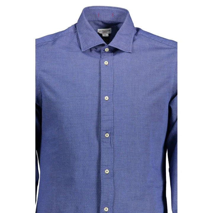 U.S. POLO ASSN. Blue Cotton Men’s Shirt