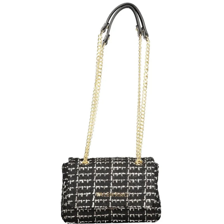 Mario Valentino Black Polyurethane Women Handbag