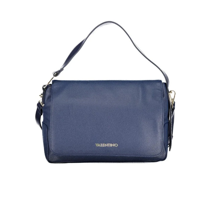 Mario Valentino Blue Polyurethane Women Shoulder Bag