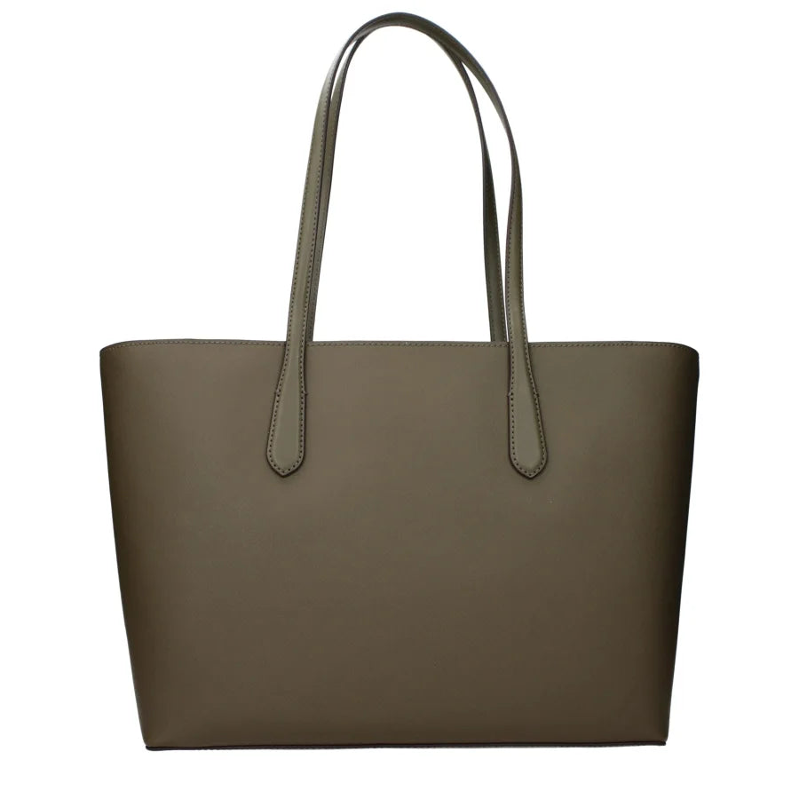 Michael Kors Green Fabric Shoulder Bag