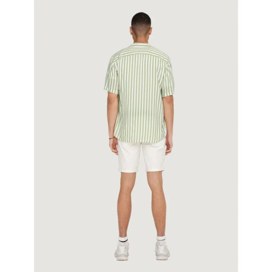 Only & Sons Bicolor Viscose Shortsleeve Shirt