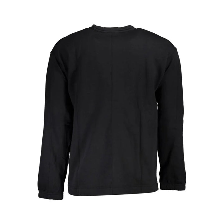 Calvin Klein Black Cotton Men Sweatshirt