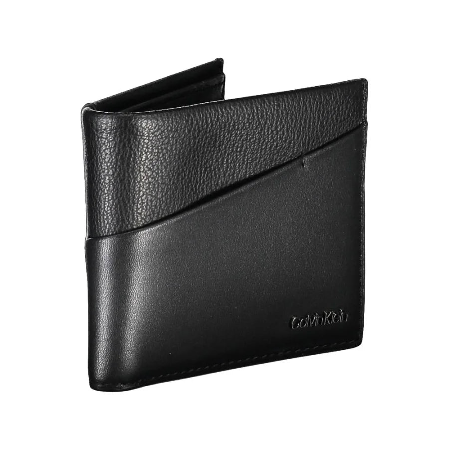 Calvin Klein Black Polyester Men Wallet