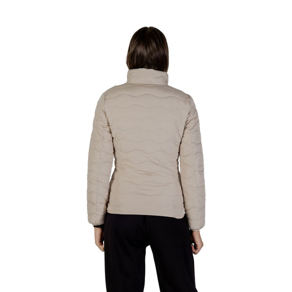 EA7 Emporio Armani Bomber Jackets - Beige Polyester