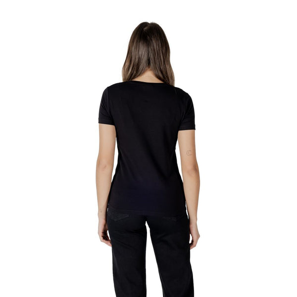 EA7 Emporio Armani - Black Cotton T-Shirt