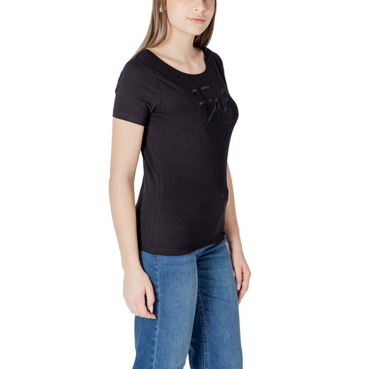 EA7 Emporio Armani - Black Cotton T-Shirt