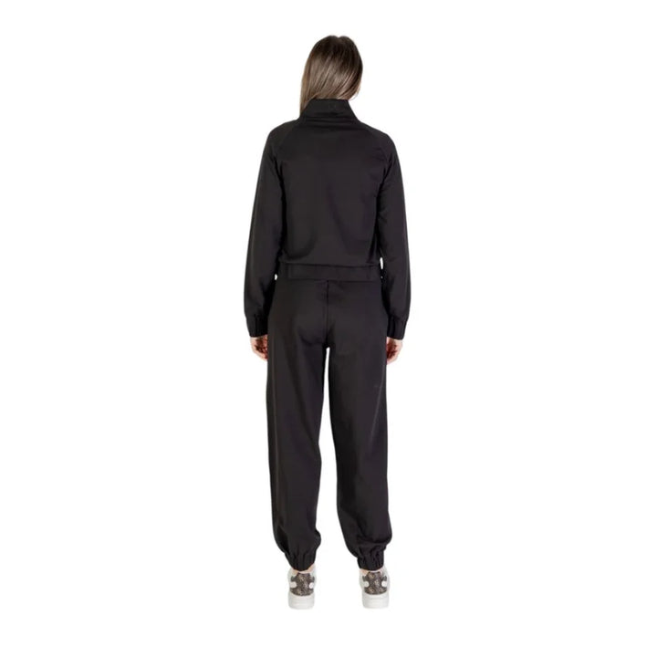 EA7 Emporio Armani Black Cotton Tracksuit