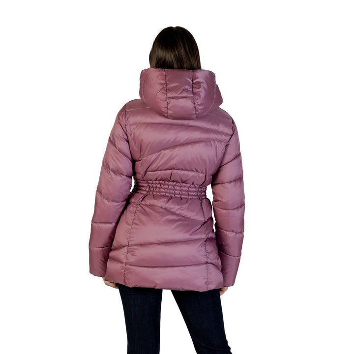 EA7 Emporio Armani Bomber Jackets - Purple Polyamide