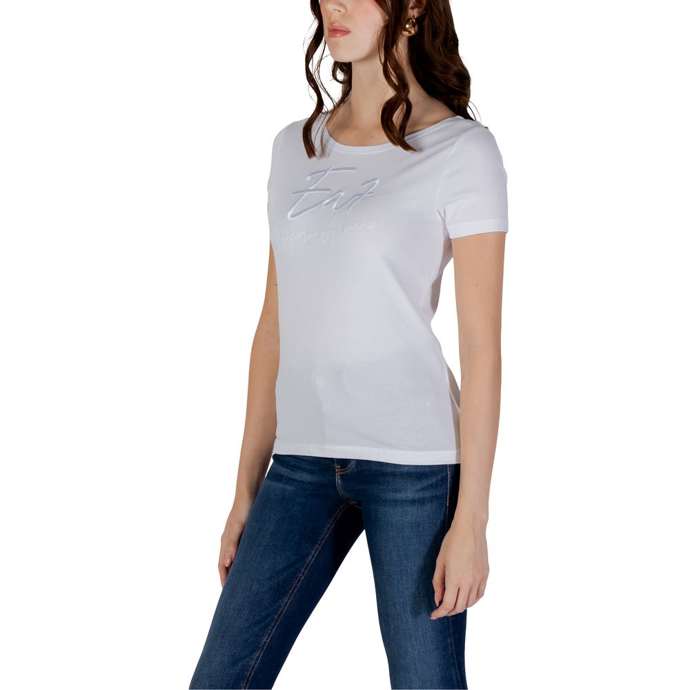 EA7 Emporio Armani - White Cotton T-Shirt