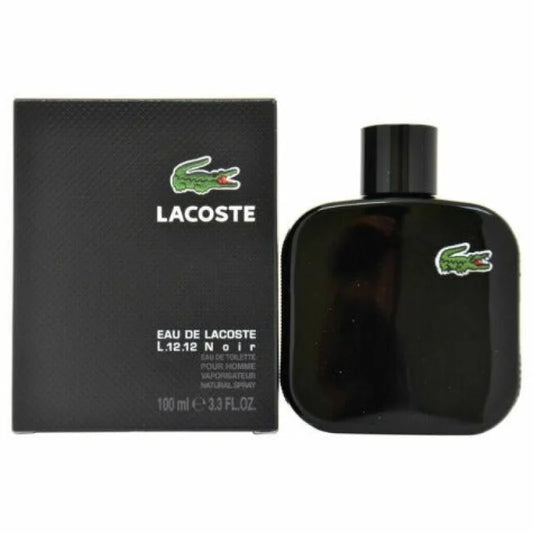 Bold Noir Eau Perfume with Dark Chocolate Accord That Commands Attention Men’s Cologne Lacoste