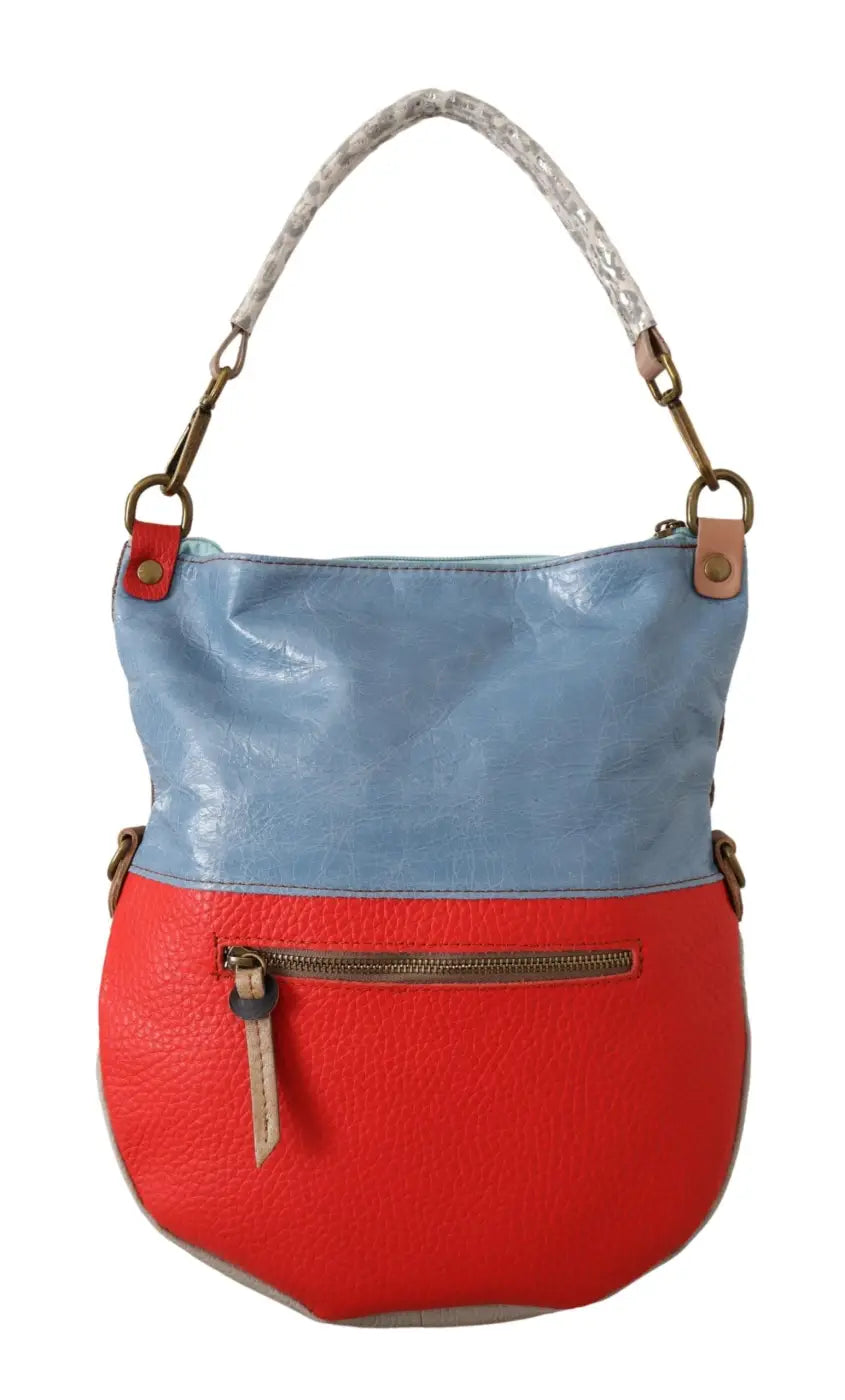 EBARRITO - Multicolor Genuine Leather Shoulder Tote Women Handbag