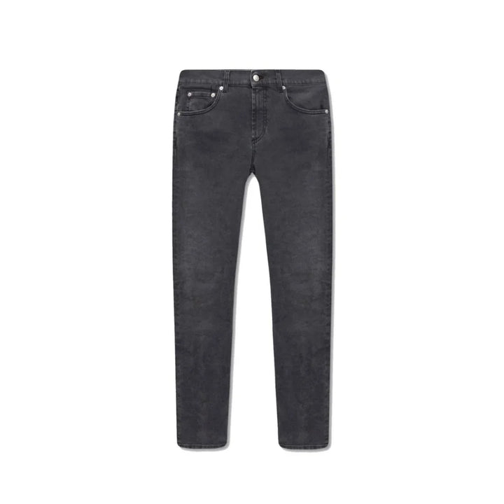 Alexander McQueen Black Cotton Skinny Jeans