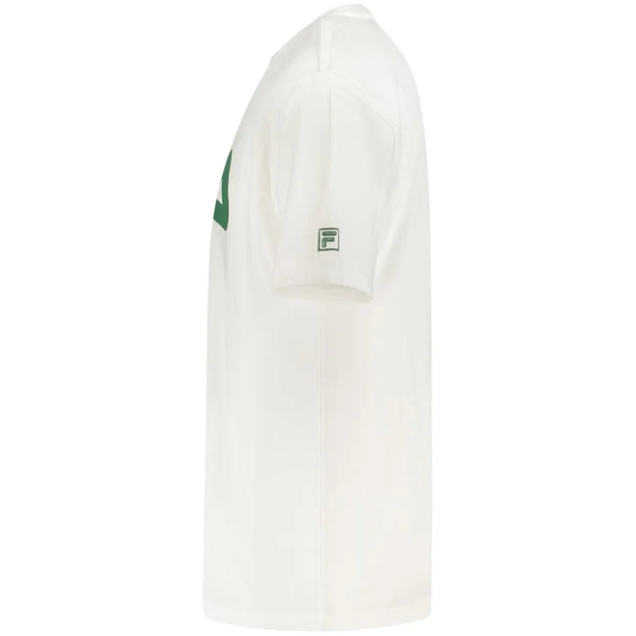 Fila White Cotton Men T-Shirt