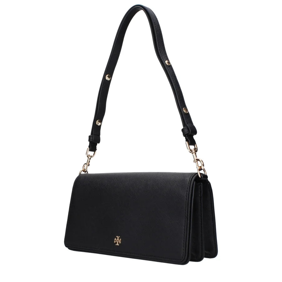 Tory Burch - Black Leather Shoulder Bag