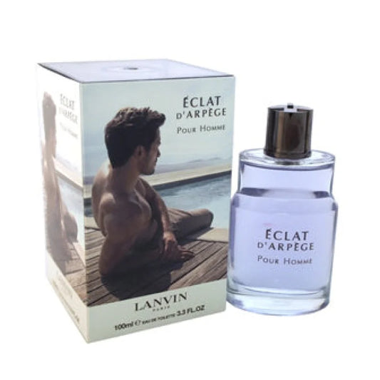 Eclat d’arpege Eau Vibrant Citrus Ozonic Woody Fragrance for Men Men’s Cologne Lanvin