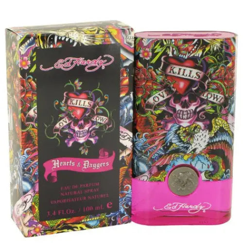 Delight in Ed Hardy Hearts & Daggers Women’s Fragrance Perfume Christian Audigier