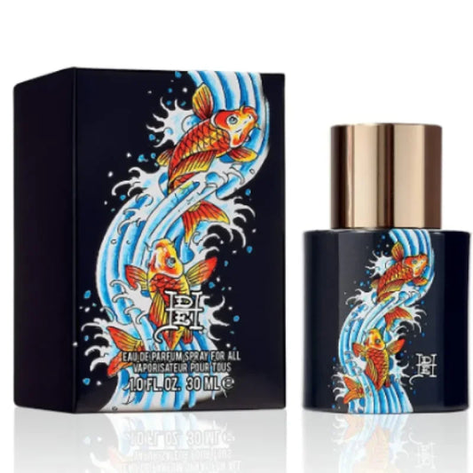 Airy Addictive Ed Hardy Koi Wave Eau With Nashi Pear Freshness Men’s Cologne
