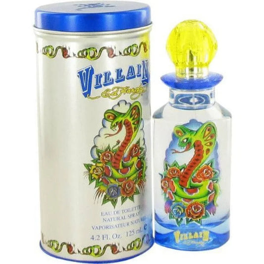 Hardy Villain Eau Vibrant Blend of Bergamot Lavender and Musk Men’s Cologne Christian Audigier