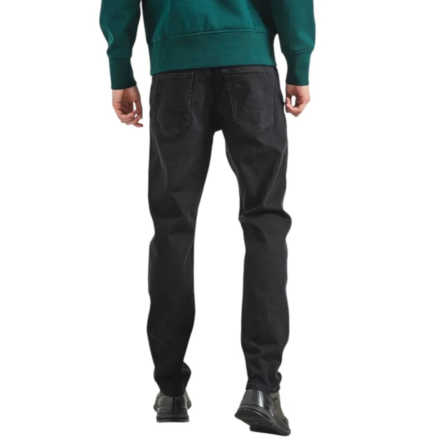 Calvin Klein Jeans Black Cotton Slim Fit