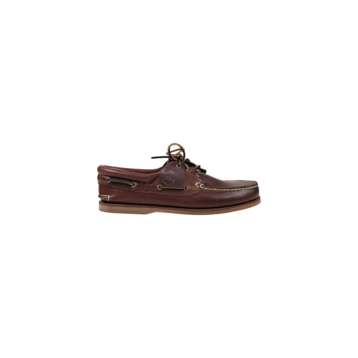 Timberland Brown Leather Slip-On Loafers
