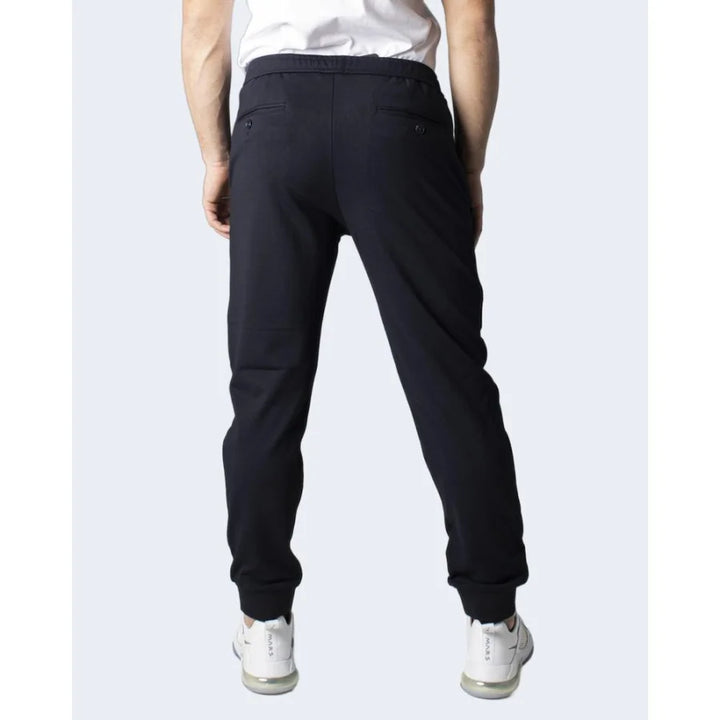 Armani Exchange Blue Viscose Skinny Pants