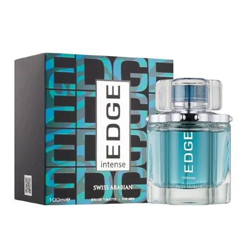Edge Intense Swiss Arabian Perfume for Men Amber and Musk Scent Men’s Cologne
