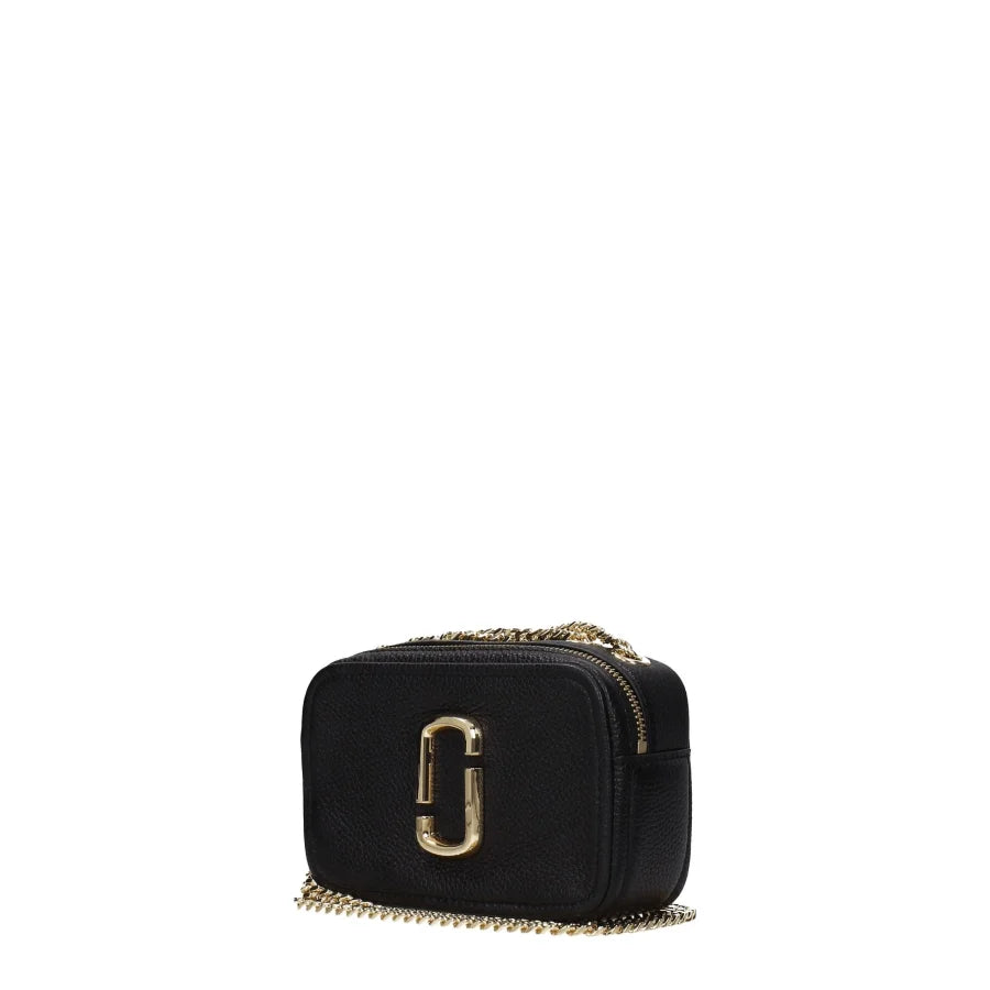 Marc Jacobs Black Leather Crossbody Bag