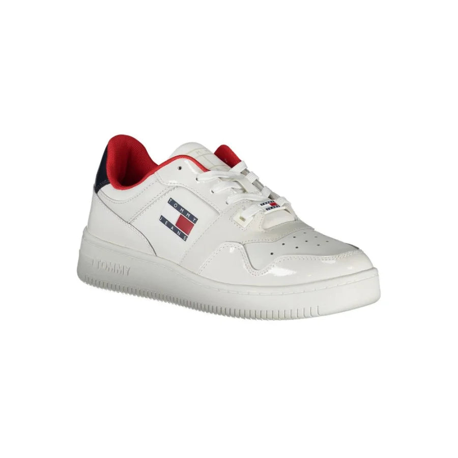 Tommy Hilfiger Bianco Leather Women Sneaker