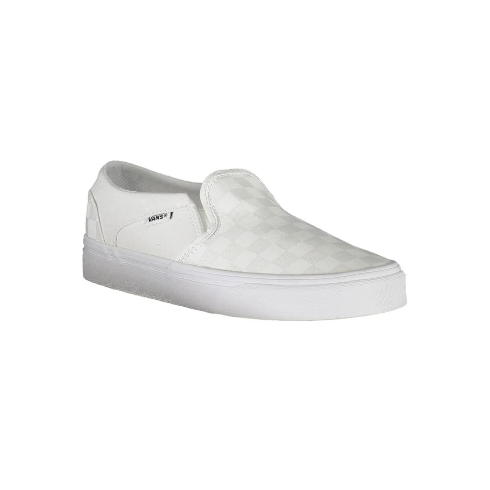 Elastic Edge Sports Dress Shoes with Bold Contrast and Logo Vans