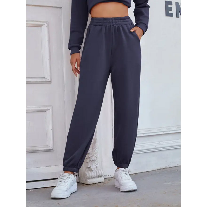 Amazing Elastic Waist Joggers with Pockets for Ultimate Comfort Trendsi