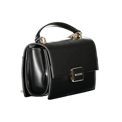 Elegance—the Valentino Bags Chain Shoulder Bag in Lustrous Black Mario