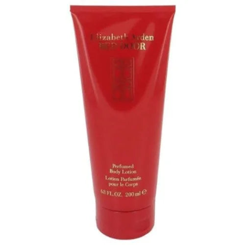 Red Door women’s body lotion bottle