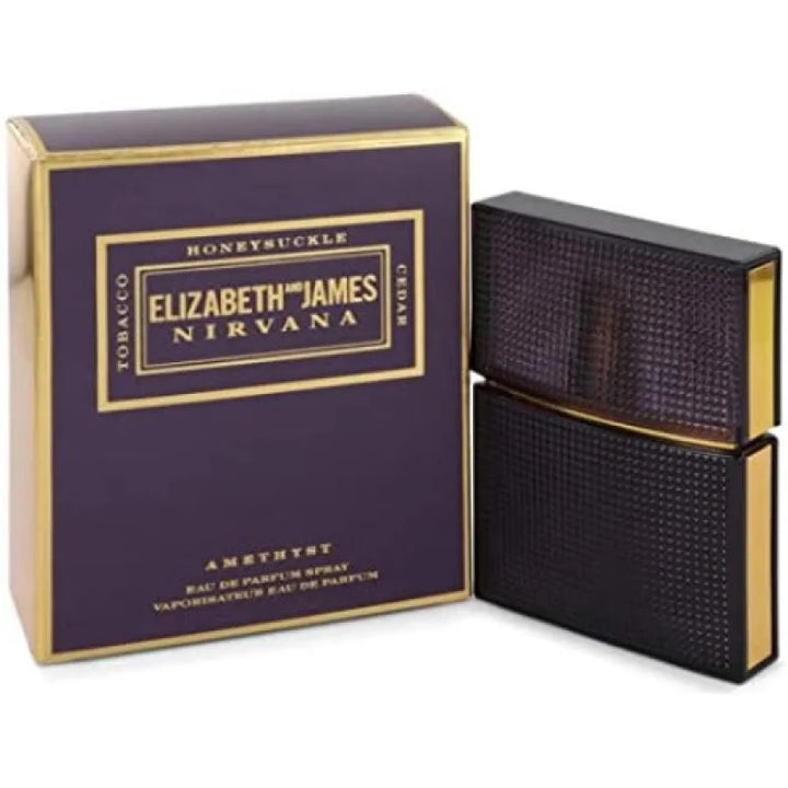 Elizabeth &amp; James Women’s Perfume - Nirvana Amethyst Eau Unleash Refined Tobacco Intrigue
