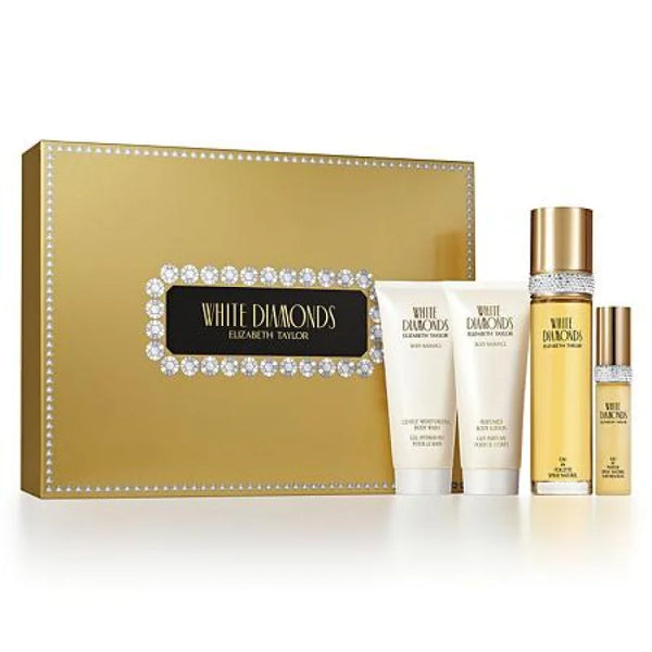 Elizabeth Taylor Women’s Gift Sets - White Diamonds 4 Piece Set Ageless Women