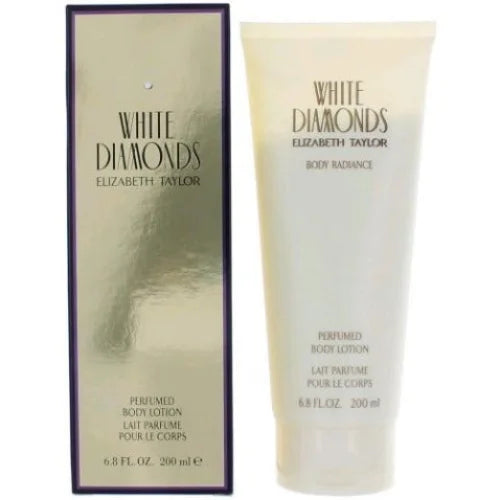 White Diamonds women’s body lotion bottle