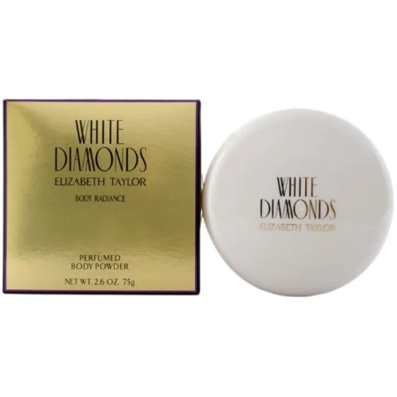 White Diamonds women’s body powder container