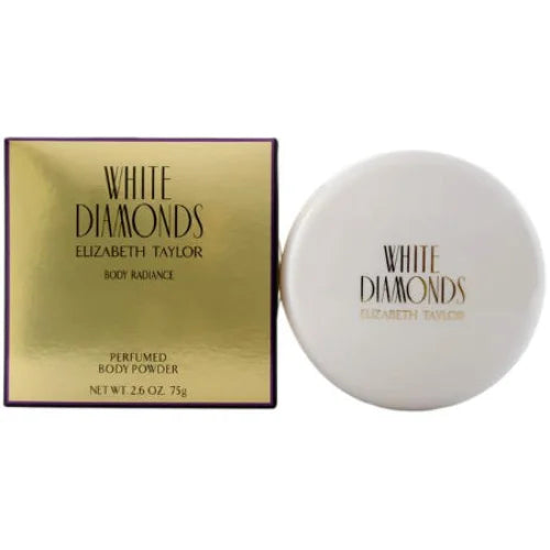 White Diamonds women’s body powder container