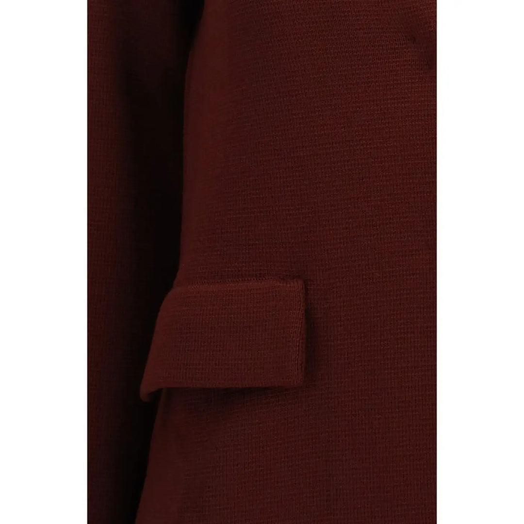Ella Bordeaux Wool Oves Aries Coat