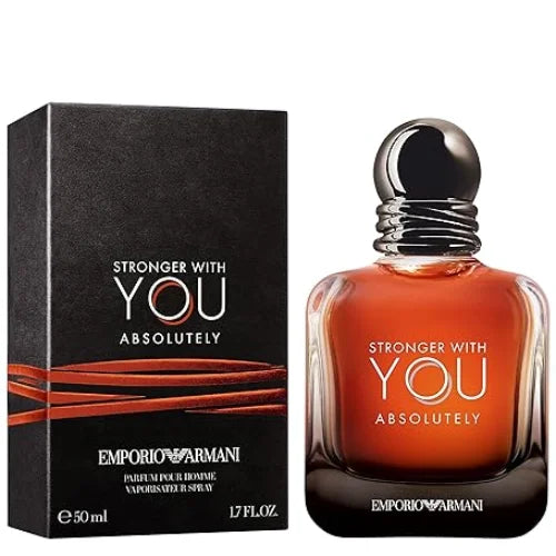 Emporio Armani Stronger With You Absolutely Unleashed Amber Fougere Fragrance Men’s Cologne Giorgio