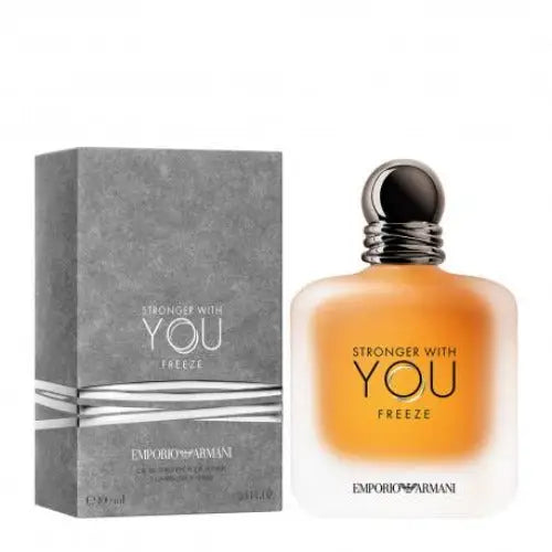 Unlock Freshness with Emporio Armani Stronger You Freeze Men’s Cologne Giorgio