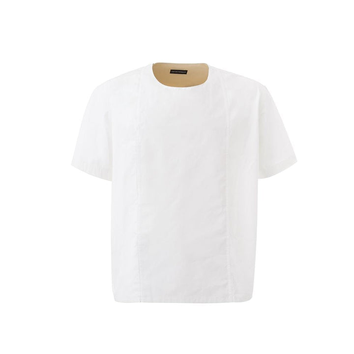 Emporio Armani White Cotton T-shirt