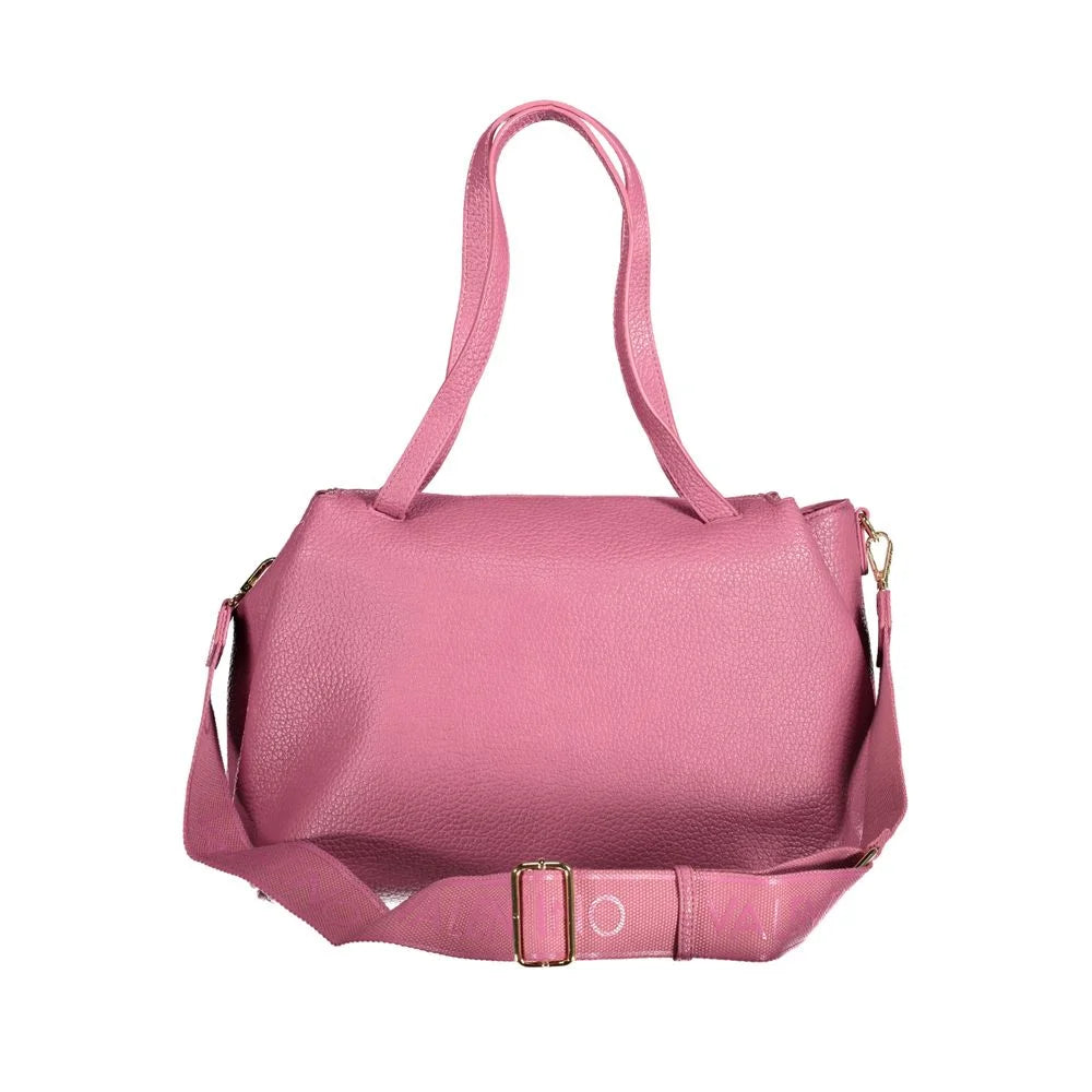 Enchanting Pink Handbag by Mario Valentino in Sustainable Polyethylene