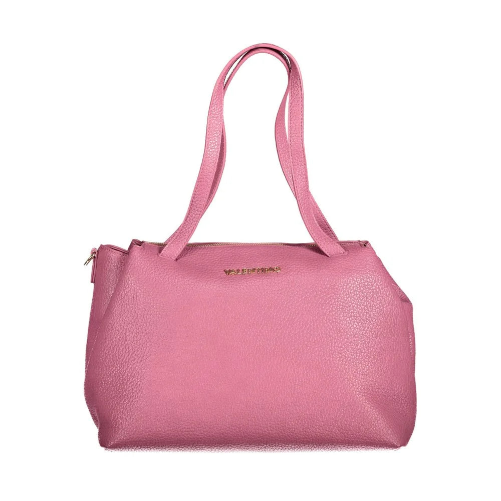 Enchanting Pink Handbag by Mario Valentino in Sustainable Polyethylene
