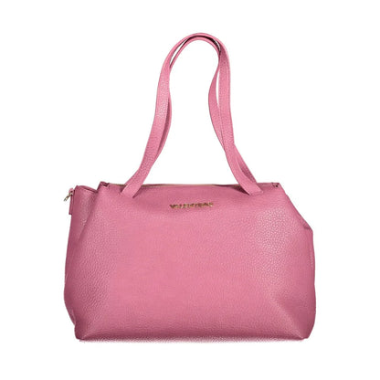 Enchanting Pink Handbag by Mario Valentino in Sustainable Polyethylene
