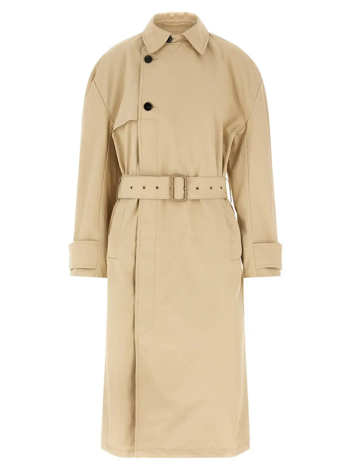 Entire Studios Beige Cotton Coat