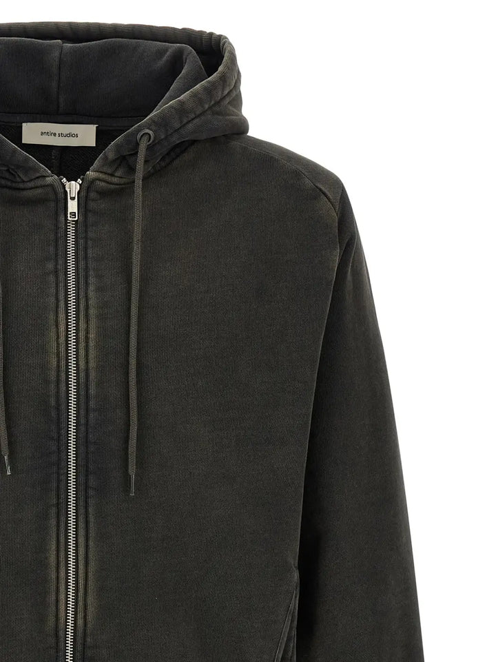 Entire Studios Black Cotton Sweatshirt