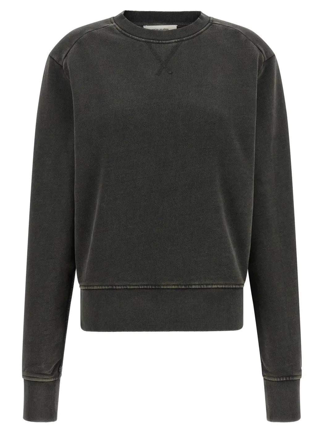 Entire Studios Black Cotton Sweatshirt