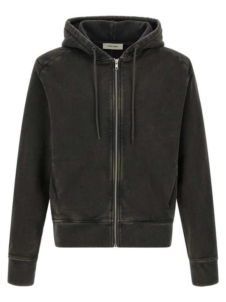 Entire Studios Black Cotton Sweatshirt
